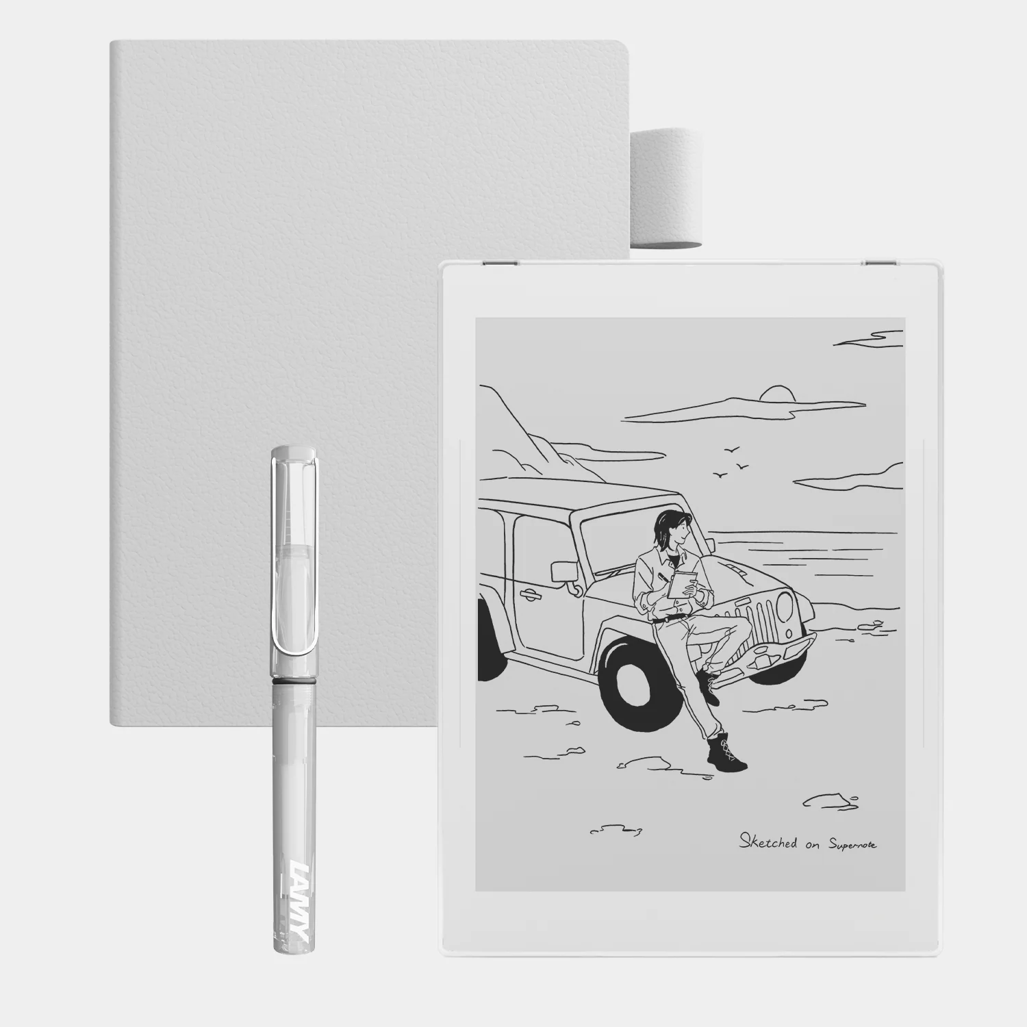 Supernote × LAMY Crystal Clear Thinking Special Set - Image 3